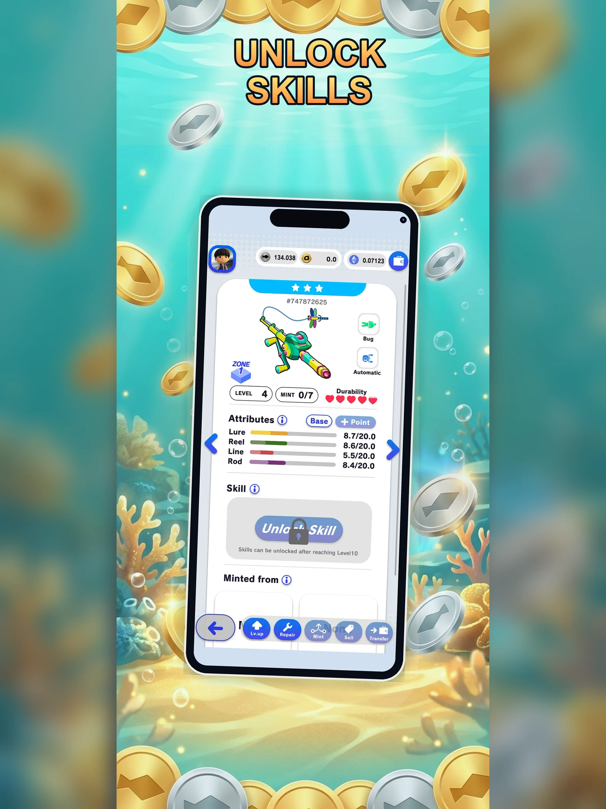 Angland: Lucky Fishing screenshot