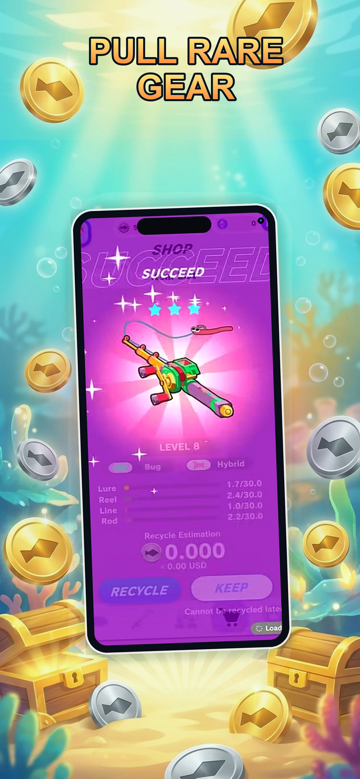 Angland: Lucky Fishing screenshot