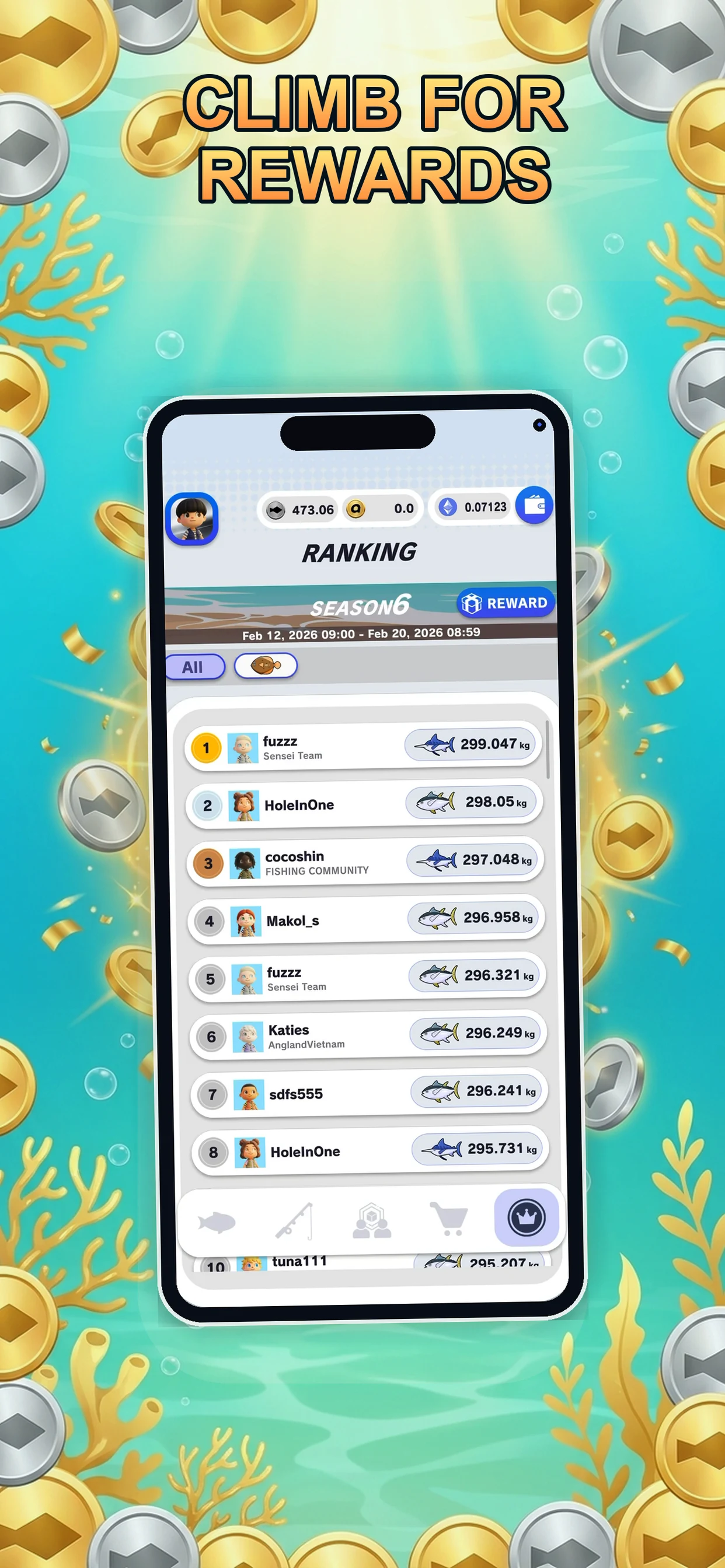 Angland: Lucky Fishing screenshot