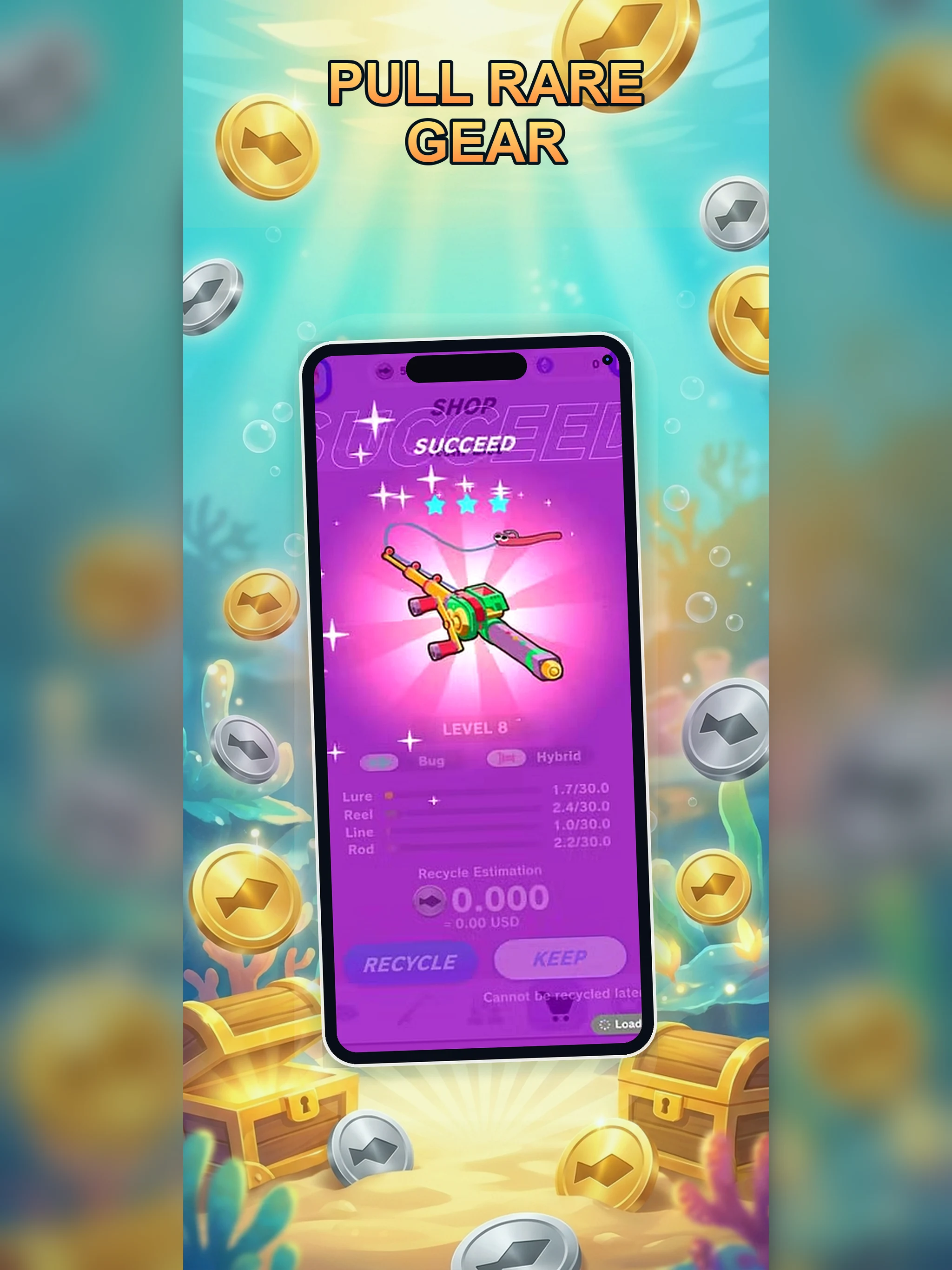 Angland: Lucky Fishing screenshot