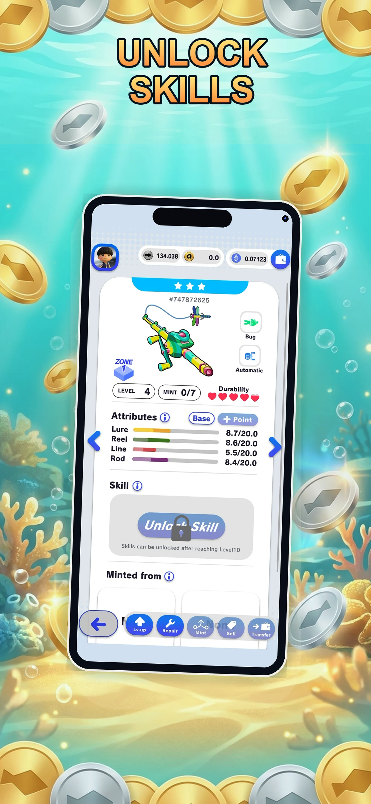 Angland: Lucky Fishing screenshot